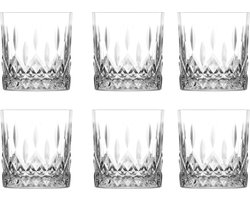 Mammoet - Rose - Waterglas - 6 stuks - 33 cl - Transparant glas - Glazenset