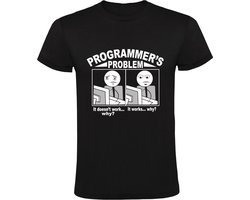 Programmer's Problem Heren T-shirt - programeren - ICT - computer - techniek - technologie