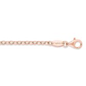 Engelsrufer Ketting ERN-AR - Lengte 80 CM - Roségoud verguld sterling zilver