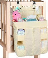 Baby Bed Opbergtas, Multifunctionele Baby Luier Organizer Hangtas, voor Baby Crib