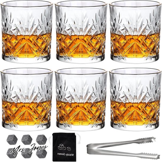 DUDNJC Set van 3 roterende whiskyglazen van kristal met zware bodem voor heren, whiskyglas voor drinken, cocktail, wodka, (61524151-9376-1906158061 DUDNJC Set van 3 roterende whiskyglazen van kristal met zware bodem voor heren, whiskyglas voor drinken, cocktail, wodka, (61524151-9376-1906158061