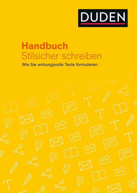 Duden - Ratgeber - Handbuch Stilsicher schreiben - cover