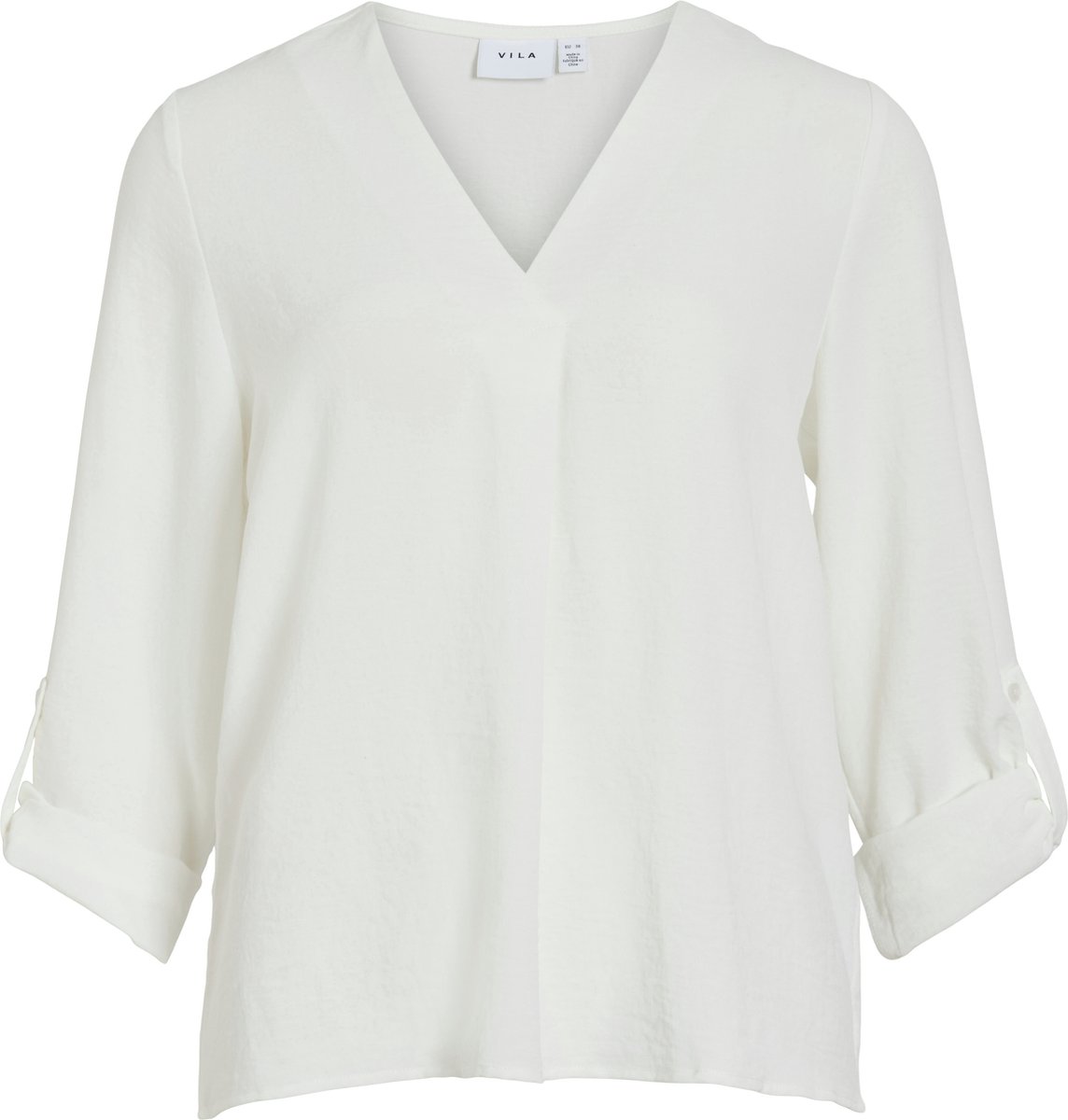 VILA - VIJOSA 3/4 V-NECK TOP - NOOS - Dames - Blouses