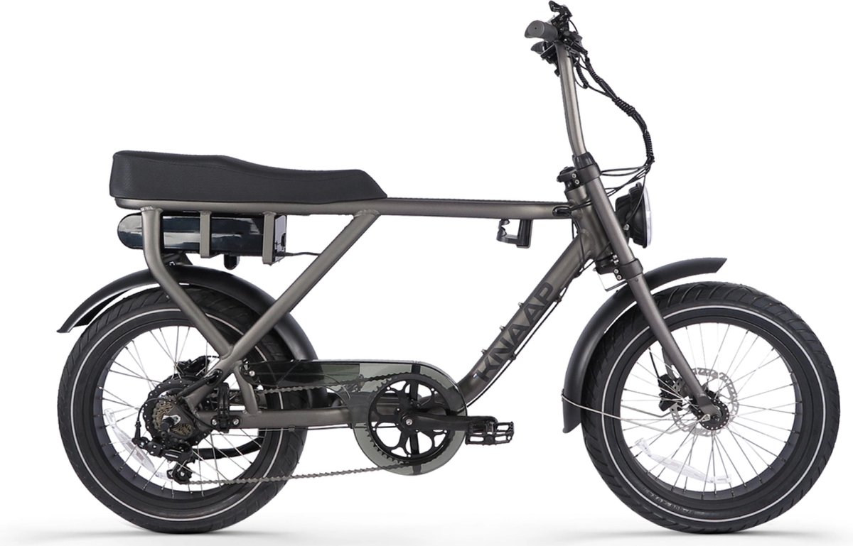 Bol.com Knaap AMS Fatbike Spacegrey Edition - 25km/u - 21 Ah accu - tot 120km aanbieding