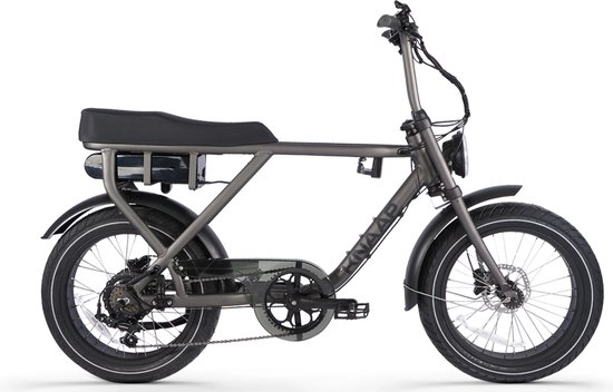 Knaap AMS - Fatbike - Spacegrey Edition - 25km/u - 2 jaar garantie!