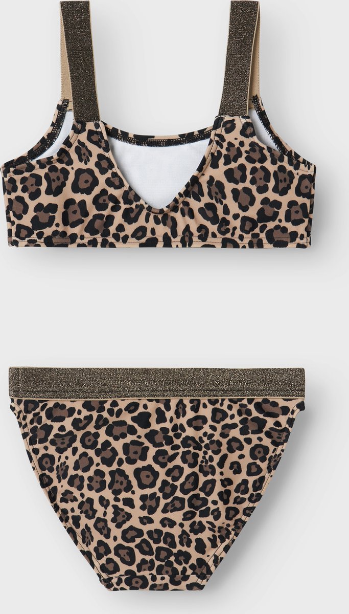 NAME IT NKFZERIA BIKINI Meisjes Bikini - Brown Lentil — afbeelding 6