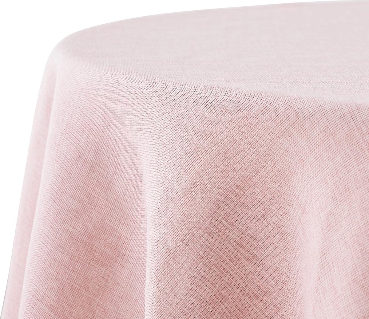 JGS ® Stijlvolle Ronde Tafelkleed met Waterafstotende Eigenschappen en Vlekbescherming voor Binnen en Buiten