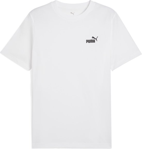 PUMA ESS Small No. 1 Logo Tee Unisex T-shirt - PUMA White