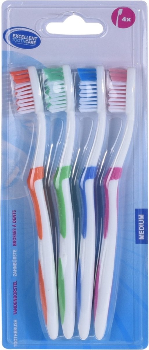 Goedkoopste Tandenborstel - Set van 4