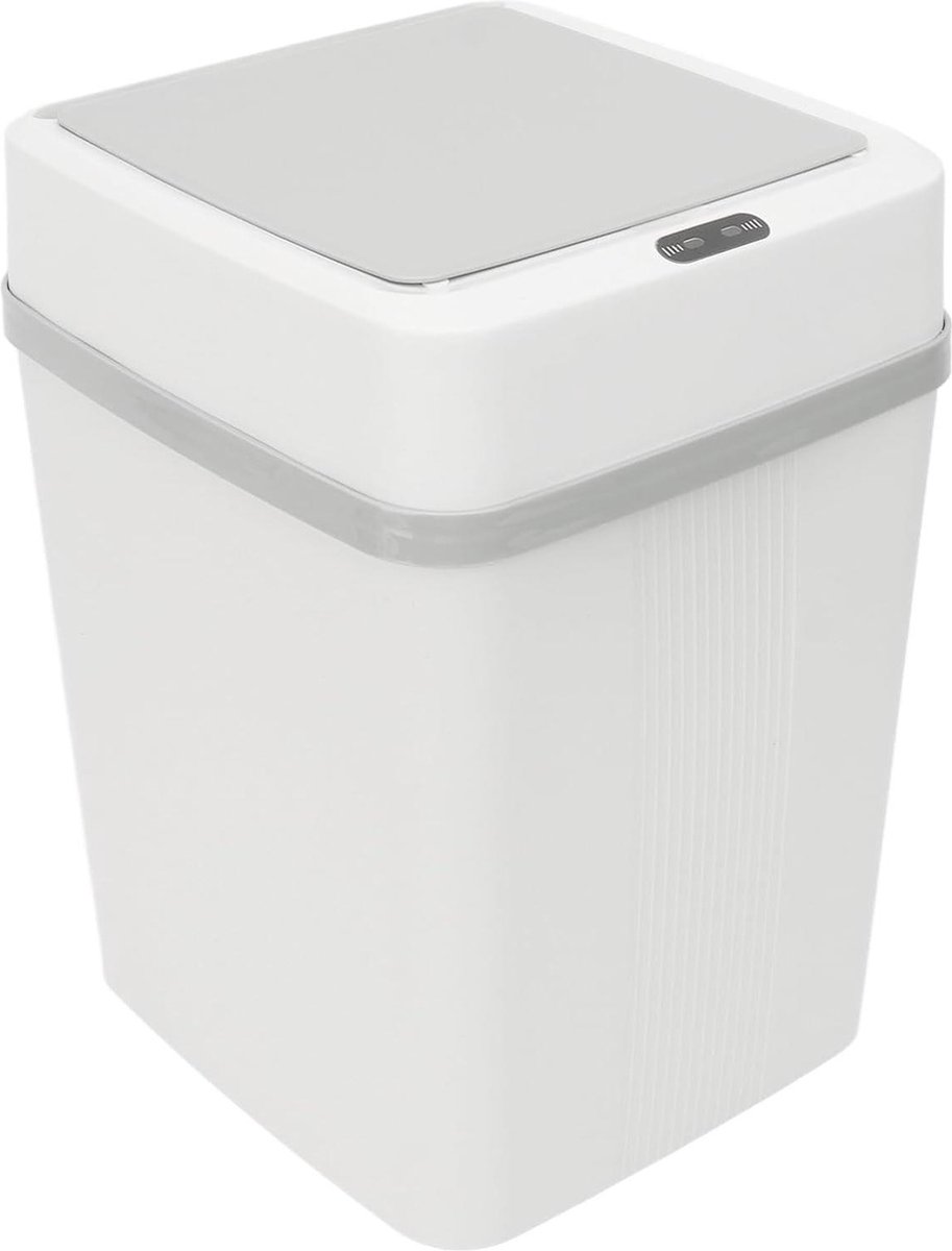 Automatische afvalemmer met infrarood bewegingssensor - 10 l - waterdicht - voor badkamer en keuken