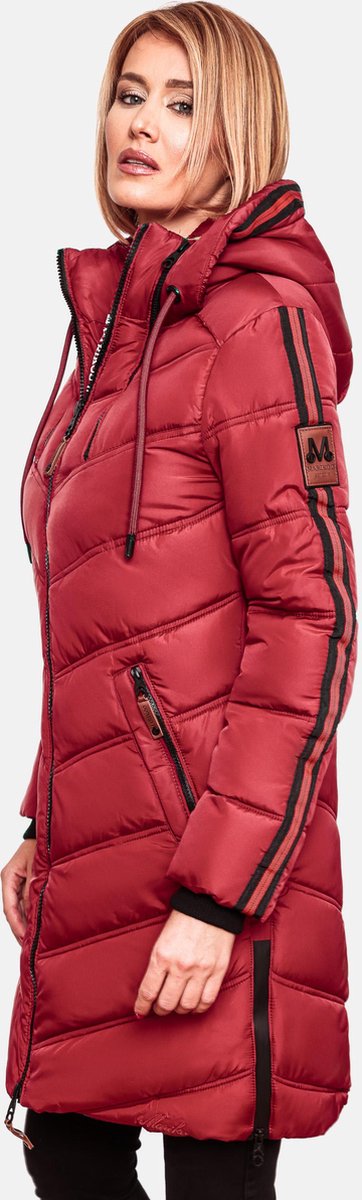 MARIKOO Armasa Warme winterjas voor dames met capuchon, XS - XXL, XXL