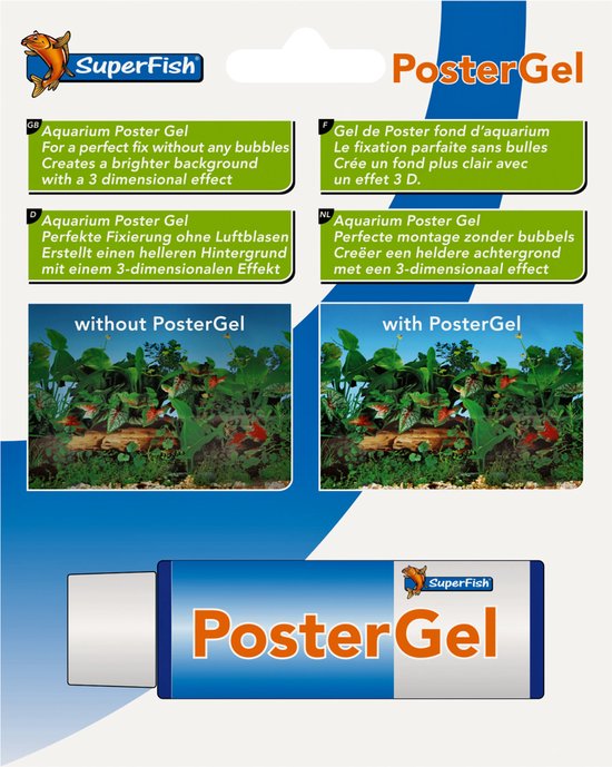 SuperFish 3D Poster Gel