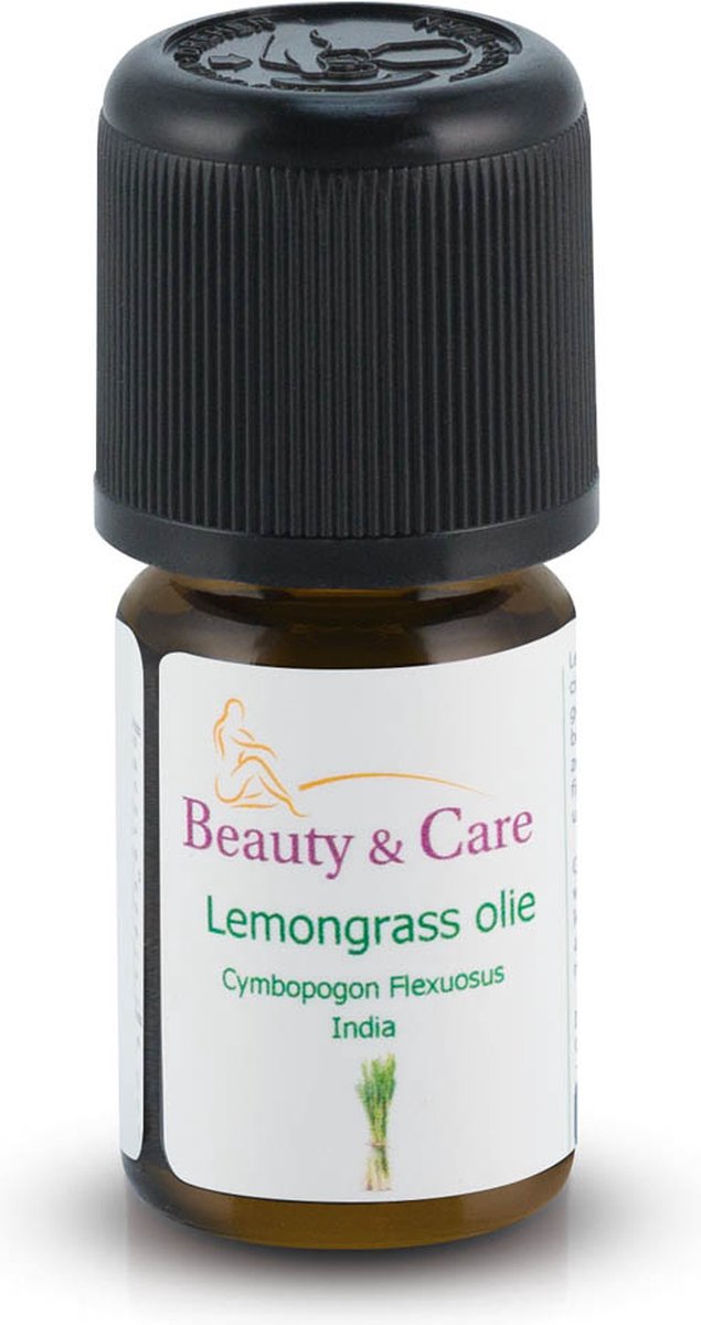 Goedkoopste Beauty & Care - Lemongrass etherische olie - 5 ml. new
