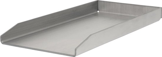 Onlyfire Plancha Grillplaat met Handvat van 4mm Roestvrij Staal, BBQ Plaat voor Weber Genesis ll 400 Series Gas Grills, 82,5 × 47 × 3,8cm, Rechthoekig, Zilver Onlyfire Plancha Grillplaat met Handvat van 4mm Roestvrij Staal, BBQ Plaat voor Weber Genesis ll 400 Series Gas Grills, 82,5 × 47 × 3,8cm, Rechthoekig, Zilver