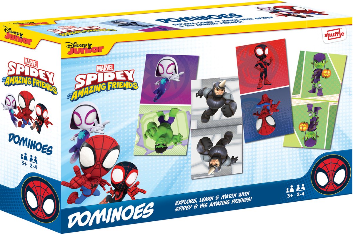 Spidey & Amazing Friends Dominoes - Educatief spel