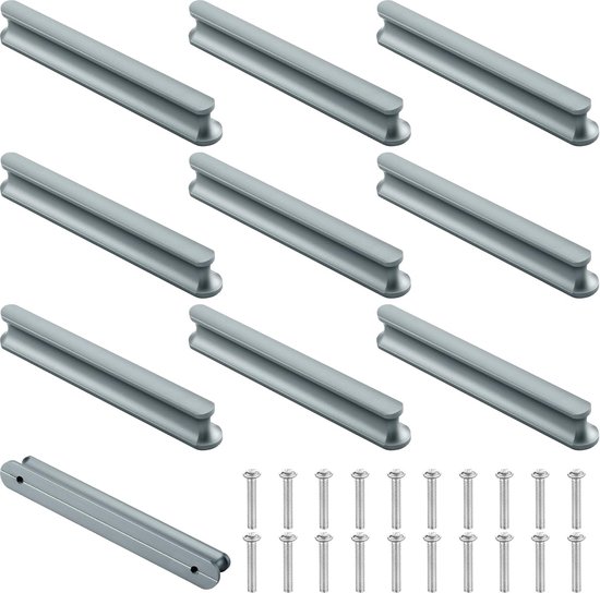 Goodivery ® Set Van 10 Moderne Lange Handgrepen Voor Keukenkasten En 