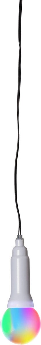LED-lamp "Lighty", zwarte kabel, LED met kleurverandering, timer, buiten, 2W, 750cm