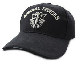 Fostex Garments - Baseball cap Special Forces (kleur: Zwart / maat: NVT)