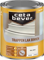 Cetabever - Trappenlak Dekkend - RAL 9010 - 750 ML