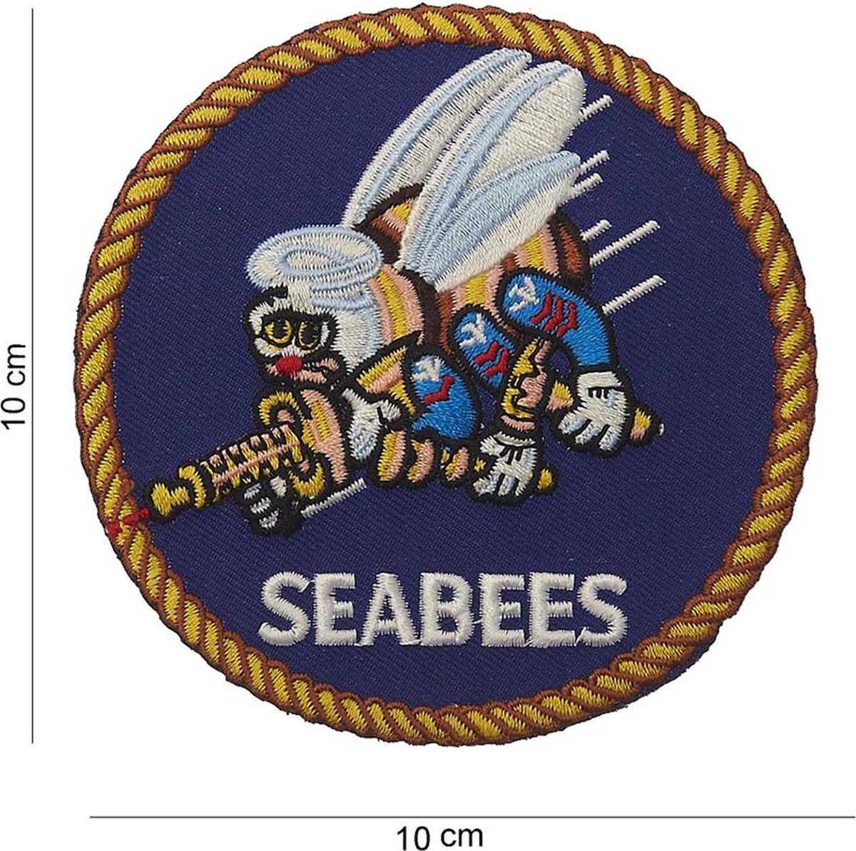 Embleem stof Seabees