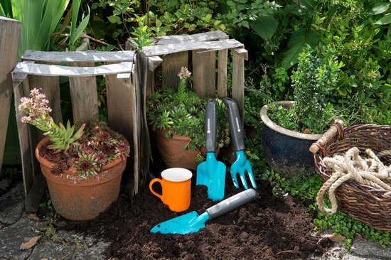 Classic plantenschop - kwaliteitsstaal - kleine tuinwerkzaamheden - ergonomische handgreep - werkbreedte 6 cm (8951-20) van CLA — afbeelding 3