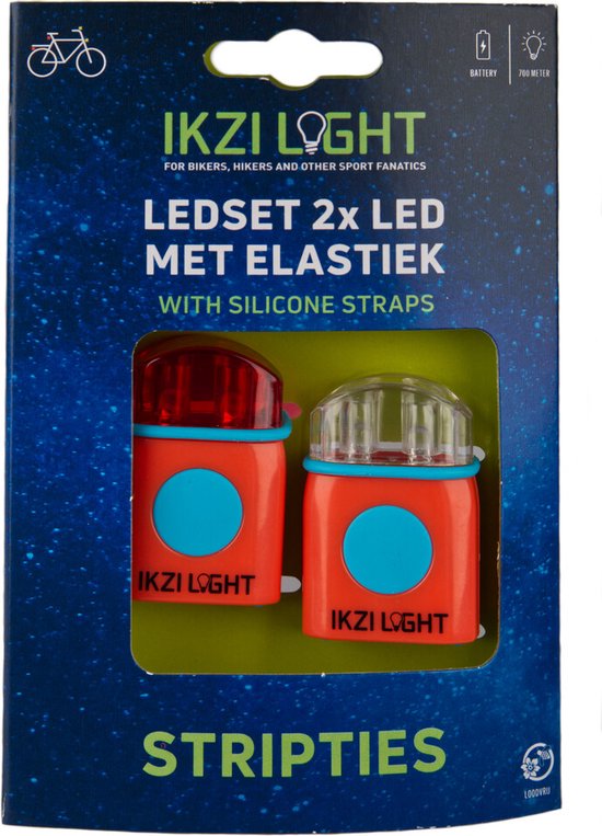 Ikzi Light Verlichtingsset Batterij Led Rood — afbeelding 2