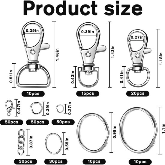 2Pcs Alfabet Sleutelhangers Een B Brief Sleutelhan... – Grandado
