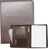 Dossier Safekeepers - Dossier d'écriture - Dossier de documents - A4 - Cuir - Marron