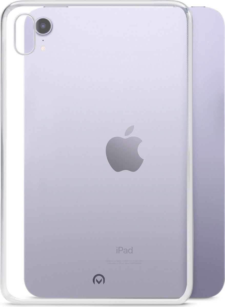 Mobilize Tablethoes geschikt voor Apple iPad Mini 7 (2024) Hoes Flexibel TPU | Mobilize Gelly Backcover | Doorzichtig Telefoonhoesje iPad Mini 7 (2024) | iPad Mini 7 (2024) Case | Back Cover - Transparant