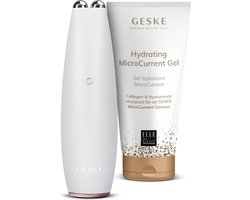 GESKE | SmartAppGuided™ MicroCurrent Face-Lift Pen | 6 in 1 | Tools voor huidverzorging | Anti-aging apparaat | Facelift | Jonge huid zonder rimpels | Gezichtsapparaat incl. GESKE | Hydraterende MicroCurrent Gel | Must voor alle GESKE Micro