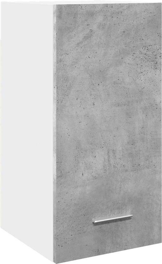 vidaXL Hangkast Lyon 30x31x60 cm bewerkt hout artisanaal eikenkleur