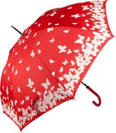 BiggDesign Windproof Paraplu - Dames Paraplu - Stormparaplu - Ø100cm - Rood