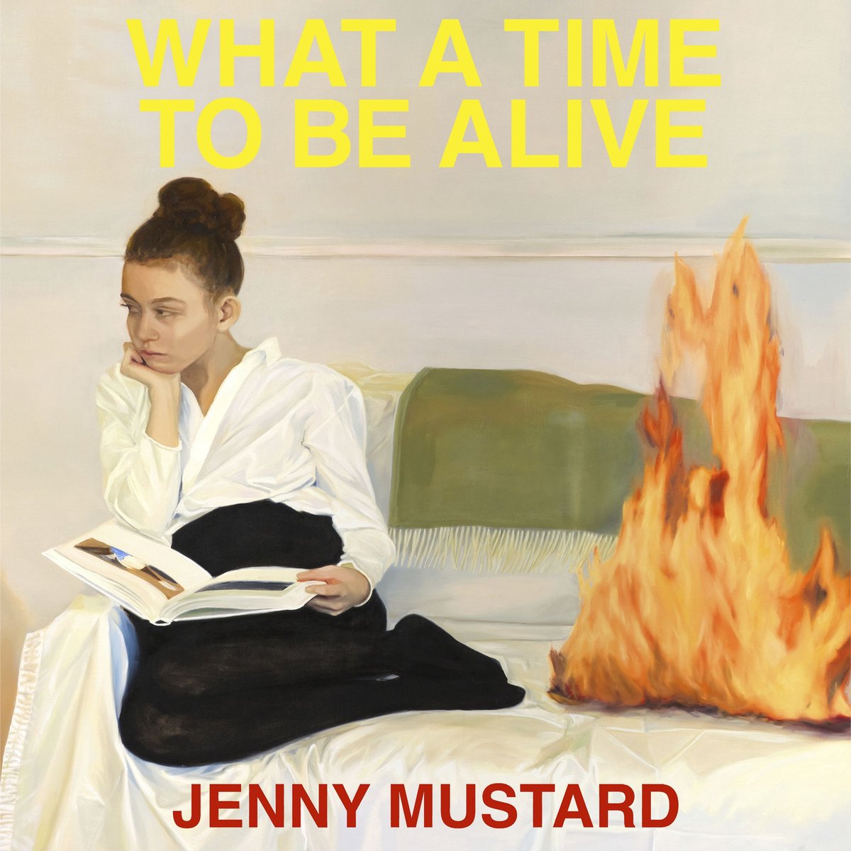 Omslag van What A Time To Be Alive