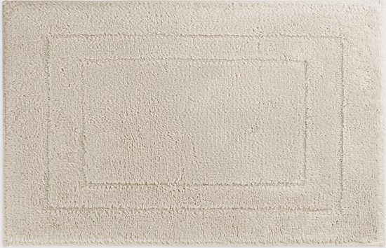 Yumeko badmat deluxe wit zand 50x80 - Biologisch & ecologisch