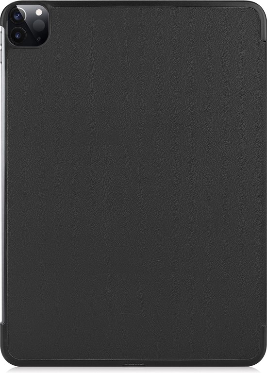 Étui adapté pour iPad Pro 2022 (11 pouces) Étui à couverture rigide Étui à livres - Zwart
