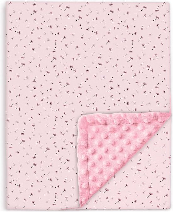 Couverture Bébé 75 X 100 Cm Uni Pétale