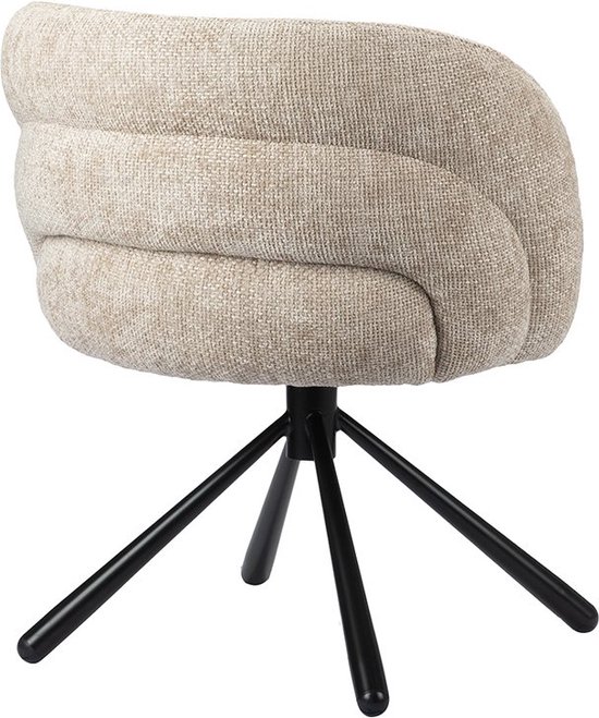 Pole to Pole - Chaise pivotante Pebble - Latte