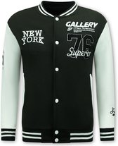 College Jacket Heren - Baseball Jacket - 902 - Zwart
