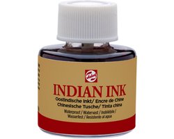 Oost-Indische inkt Talens zwart 11ml | 3 stuks