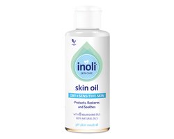 Inoli Skin Care Baby Olie - Droge & Gevoelige Huid - Huidolie Baby met 8 Voedende 100% Natuurlijke Oliën - pH Huidneutraal - Baby Verzorgingsproducten - 150 ml