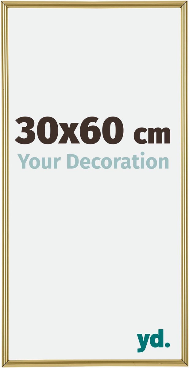 yd. Your Decoration - Fotolijst 30x60 cm - Kunststof - Goud - Annecy