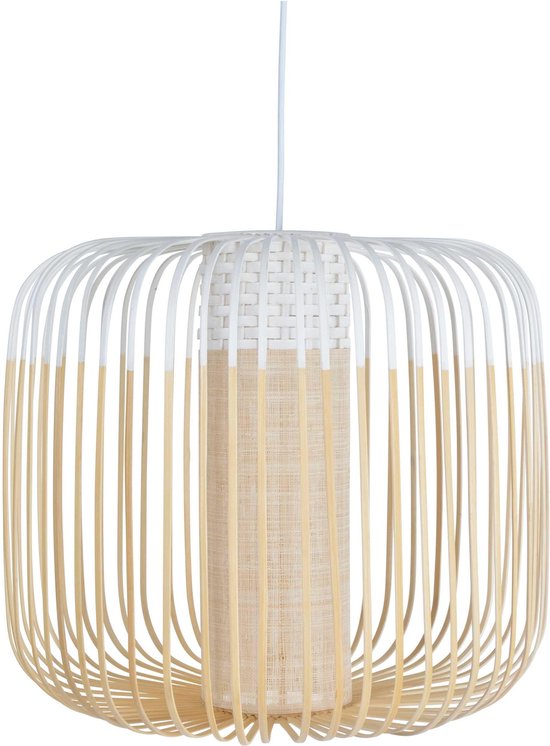 Forestier Bamboo Light Hanglamp Ø45 Medium Wit