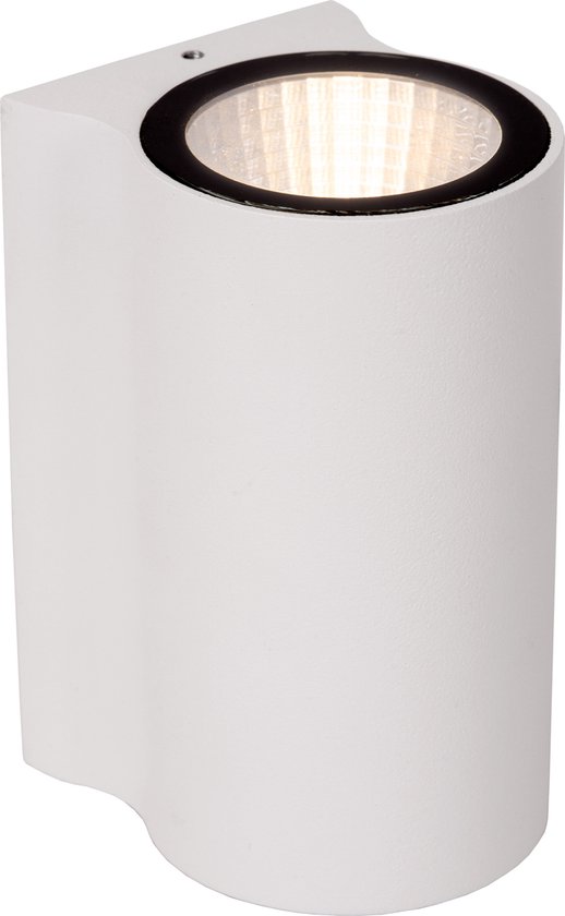 Lucide AKRA - Wandlamp Binnen/Buiten - LED - 1 × 6W 2700K - IP54 - Wit