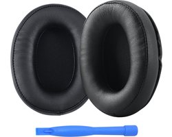 Vervangende Oorkussens voor HyperX Cloud Stinger/Cloud Flight/CloudX/Cloud II/Cloud III/Cloud Alpha/Cloud Core/Mix Hoofdtelefoons van MMOBIEL – Memory Foam, Protein PU Koptelefoon Oorkussens – Zwart