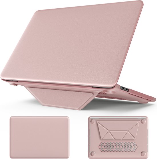 Housse en cuir vegan Turtle Shift MacBook Pro 13 (2022/2020/2018) - A2338/A2289/A2251/A2159/A1989/A1706/A1708 - Rose