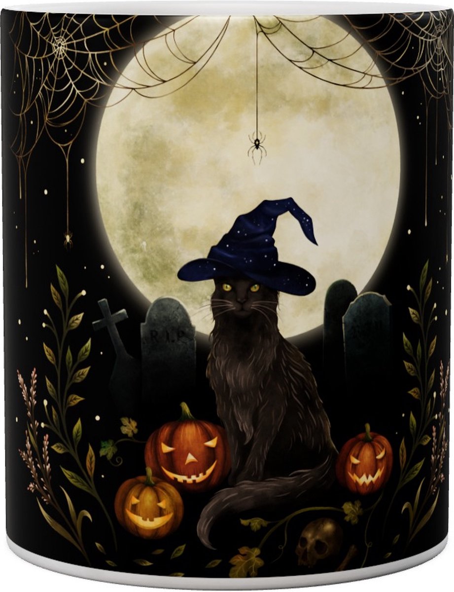 Halloween Cat - Mok 440ml 440