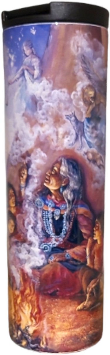 Josephine Wall Fantasy Art - The Story Teller - Thermobeker 500 ml