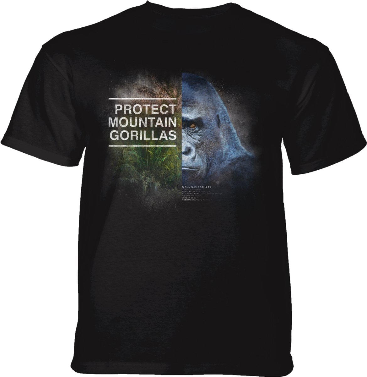 T-shirt Protect Gorilla Black L