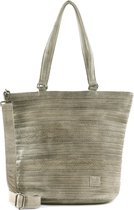 FREDsBRUDER Cuir Sac à épaule bandoulière Sac à épaule Punz Shoulder Bag Greige Brun