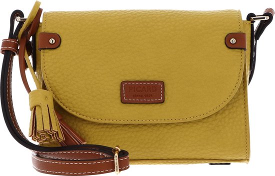 PICARD Sac à épaule bandoulière Sac à épaule Rodeo Crossover Bag with Flap Lemon Jaune